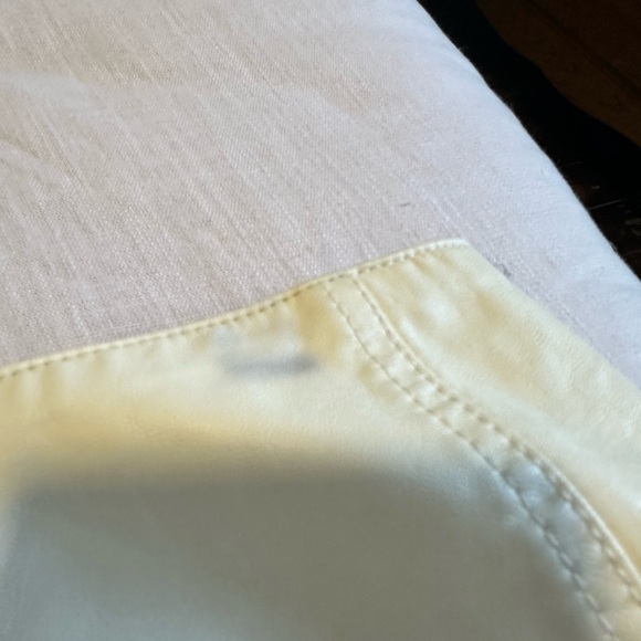 White Leather skirt - free people - Picture 5 of 6